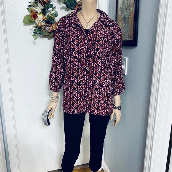 GEORGE three quarter sleeve blouse - Picture 3 of 7